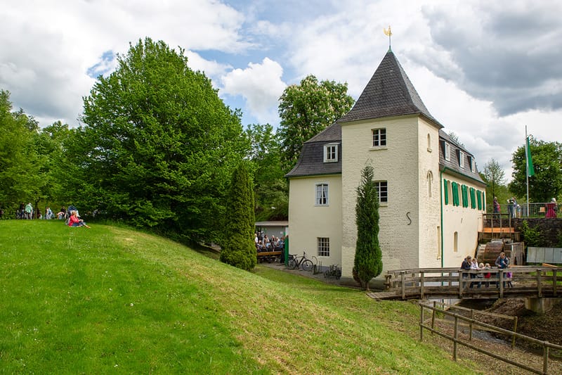 Außengelände, Goldberger Mühle
